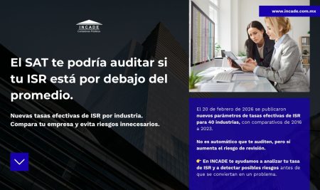 El SAT te podría auditar si tu ISR esta por debajo.